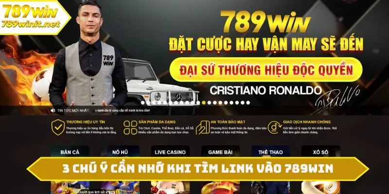 3 chú ý cần nhớ khi tìm link vào 789WIN