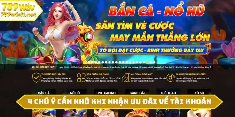 4 chú ý cần nhớ khi nhận ưu đãi về tài khoản