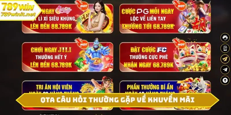 QTA câu hỏi thường gặp về khuyến mãi